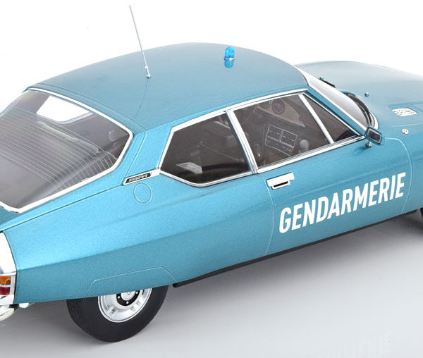 Citroen SM 1973 "Gendarmerie" Blauw 1-12 Norev (Metaal)