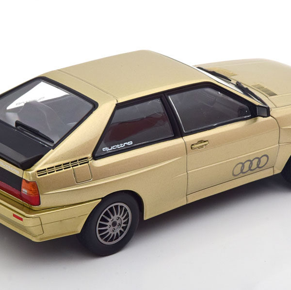 Audi Quattro 1981 Goud Metallic 1-24 Whitebox