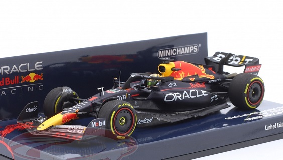 Oracle Red Bull Racing RB18 Winner Mexican GP 2022 Max Verstappen 1-43 Minichamps Limited 288 Pieces