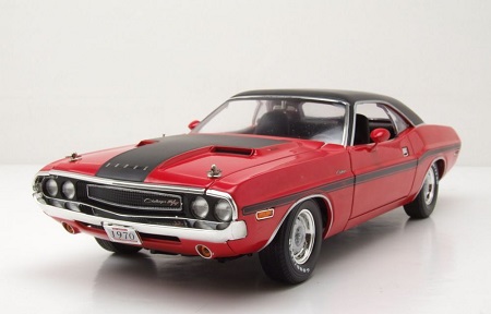 Dodge Challenger R/T 440 Six-Pack 1970 Mr. Norm Challenger Rood 1:18 Greenlight Collectibles