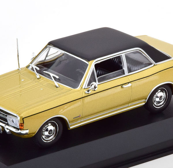 Opel Commodore A 1966 Goud Metallic 1-43 Maxichamps