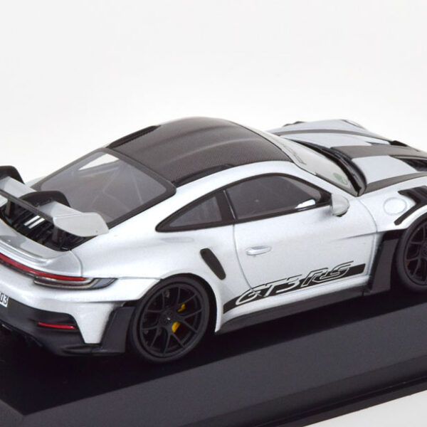 Porsche 911 (992) GT3 RS 2022 (Nurburgring 5-10-2022) Grijs Metallic / Zwart 1-43 Minichamps Limited 510 Pieces