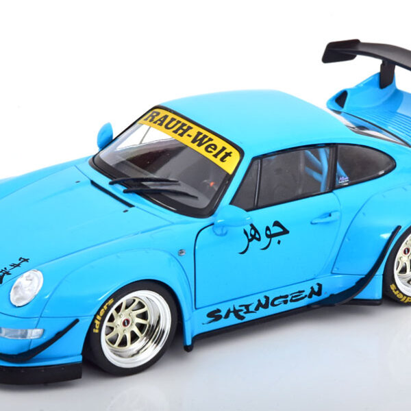 Porsche 911 (993) "Shingen" RWB 2018 Blauw 1-18 Solido