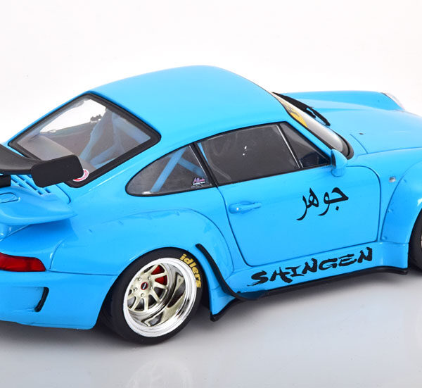 Porsche 911 (993) "Shingen" RWB 2018 Blauw 1-18 Solido