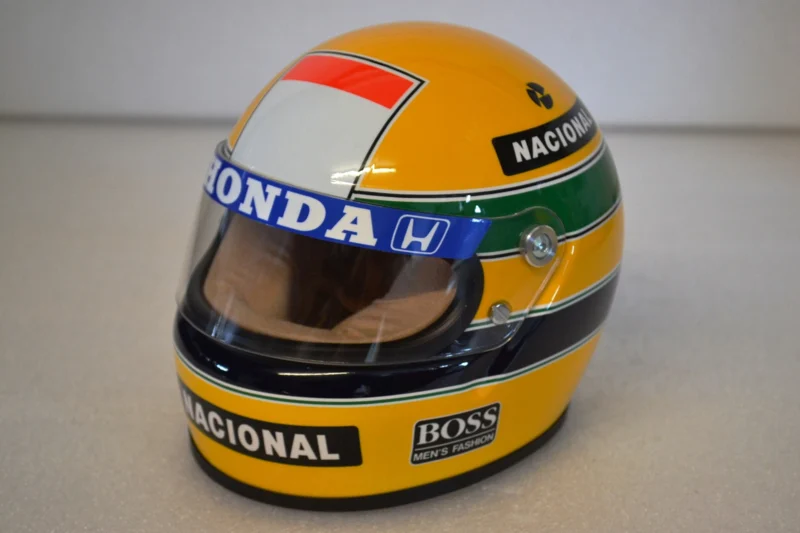 Ayrton Senna Mc Laren Honda Helm 1988 season 1-2 MBA-Sport