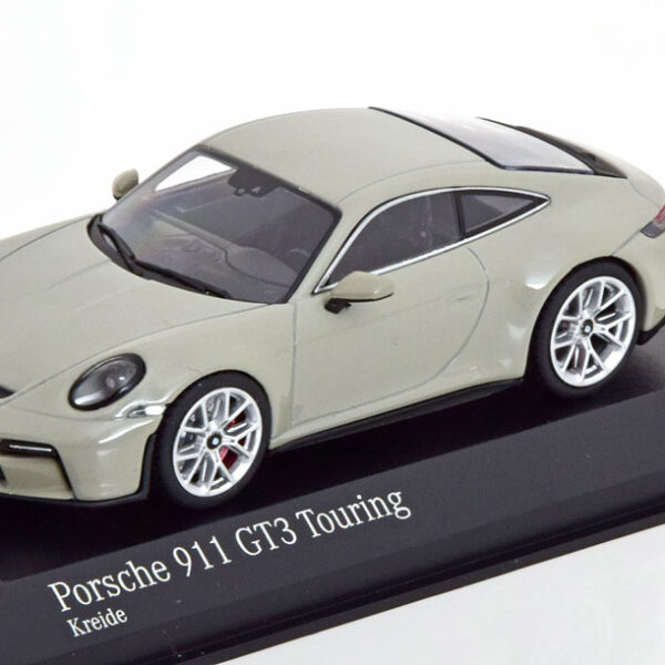 Porsche 911 GT3 Touring 2021 Grijs 1-43 Minichamps Limited 600 Pieces