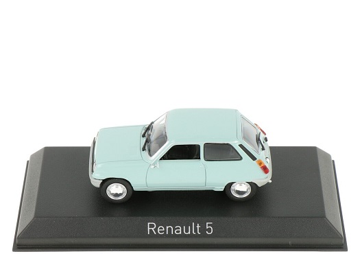 Renault 5 TL 1972 Clear Blue 1:43 Norev