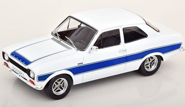 Ford Escort MK I RS 2000 1973 Wit / Blauw 1-18 MCG Models