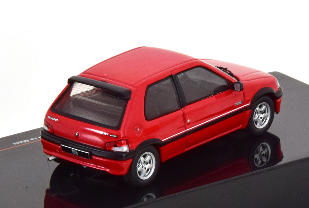 Peugeot 106 XSI 1993 "Le Mans" Rood Metallic 1-43 Ixo Models