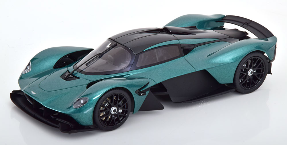 Aston Martin Valkyrie 2021 Groen Metallic 1-18 GT Spirit Limited 1999 Pieces (Resin)