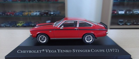 Chevrolet Vega Yenko Stinger Coupe (1972) Rood 1-43 Altaya Amerikanen Collection