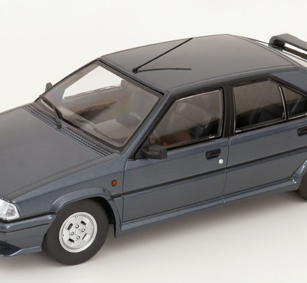 Citroen BX GTI 1990 Donkergrijs Metallic 1-18 Triple 9 Collection