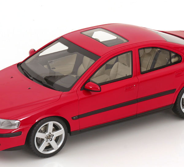 Volvo S60 R 2003 Rood 1-18 DNA Collectibles (Resin)