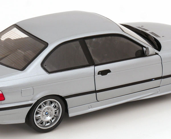 BMW M3 (E36) Coupe 1990 Zilver 1-18 Solido