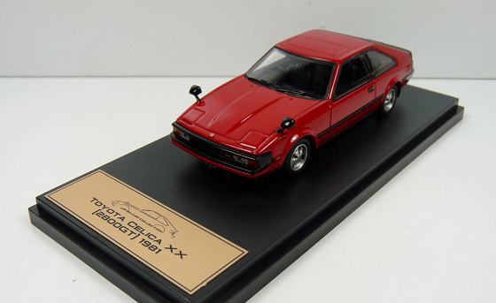 Toyota Celica XX (2800GT) 1981 Rood 1-43 Altaya Premium Japans Collection