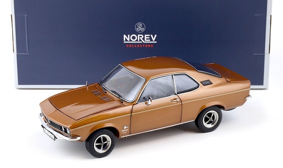 Opel A Manta Coupe 1970 Bruin Metallic 1-18 Norev