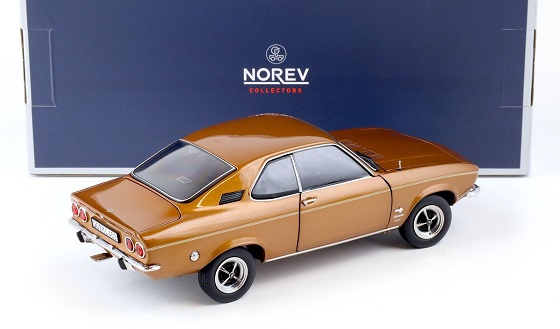 Opel A Manta Coupe 1970 Bruin Metallic 1-18 Norev