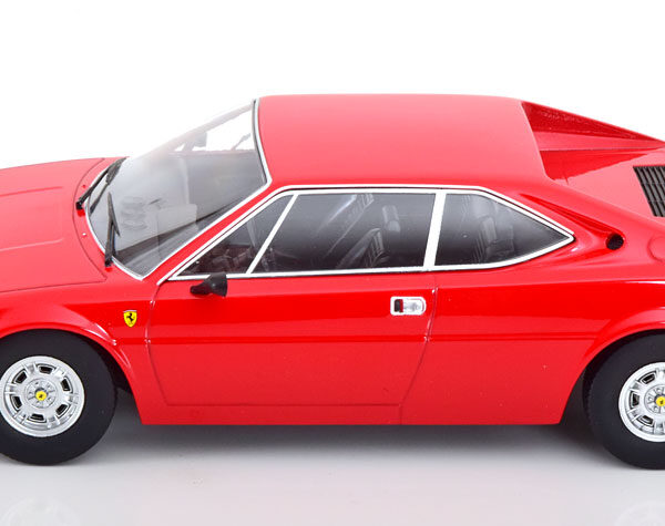 Ferrari 208 GT4 1975 Rood 1-18 KK-Scale (Metaal)