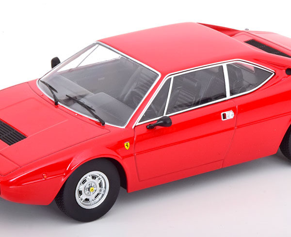 Ferrari 208 GT4 1975 Rood 1-18 KK-Scale (Metaal)