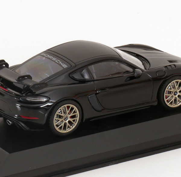 Porsche Cayman GT4 RS 2021 Zwart 1-43 Minichamps Limited 504 Pieces