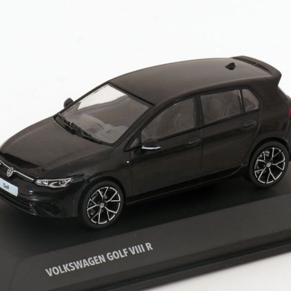 Volkswagen Golf VIII R 2022 Zwart 1-43 Solido