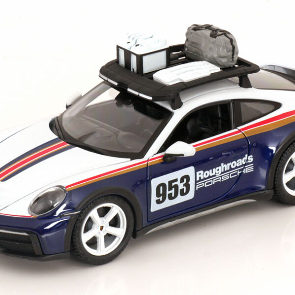 Porsche 911 #953 Dakar Rally 2023 1-24 Burago