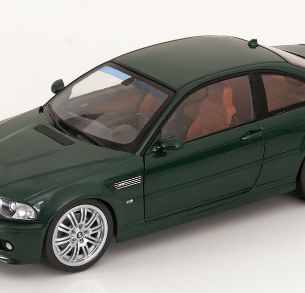 BMW M3 (E46) Coupe 2000 Groen Metallic 1-18 Solido