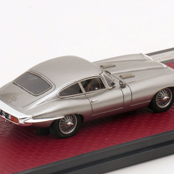 Jaguar E-Type Coupe "Coombs Frua" 1966 Zilver 1-43 Matrix Scale Models Limited 199 Pieces