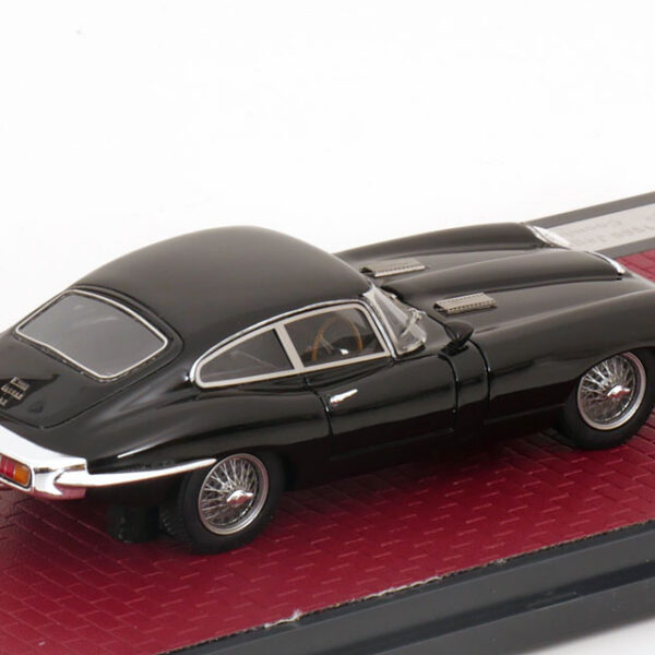 Jaguar E-Type Coupe "Coombs Frua" 1966 Zwart 1-43 Matrix Scale Models Limited 120 Pieces