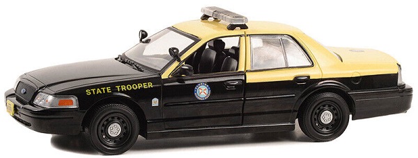 Ford Crown Victoria Police Interceptor 2010 State Trooper 1-24 Greenlight Collectibles