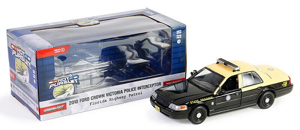 Ford Crown Victoria Police Interceptor 2010 State Trooper 1-24 Greenlight Collectibles