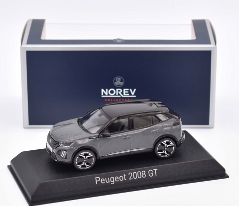 Peugeot 208 GT 2024 Seleníum Grey 1-43 Norev