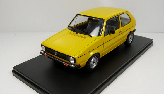 Volkswagen Golf I 1978 Geel 1-24 Altaya Amerikanen Collection