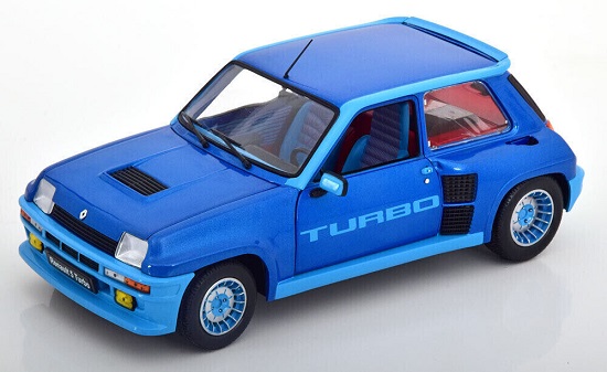 Renault 5 Turbo 1981 Blauw 1-18 Solido