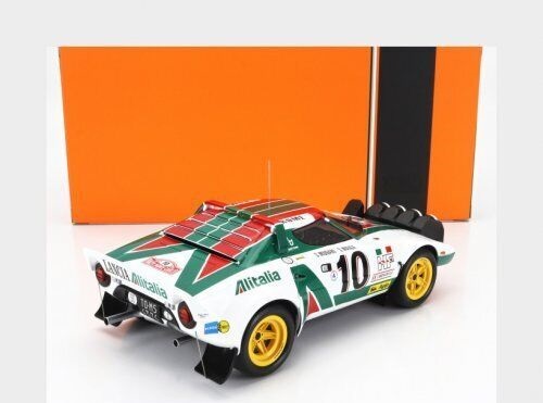 Lancia Stratos HF #10 "Alitalia" Winner Rally Monte Carlo 1976 Munari / Maiga 1:18 Ixo Models