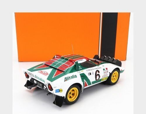 Lancia Stratos HF #6 "Alitalia" Winner Rally Monte Carlo 1976 B.Waldegard / H.Thorszelius 1:18 Ixo Models