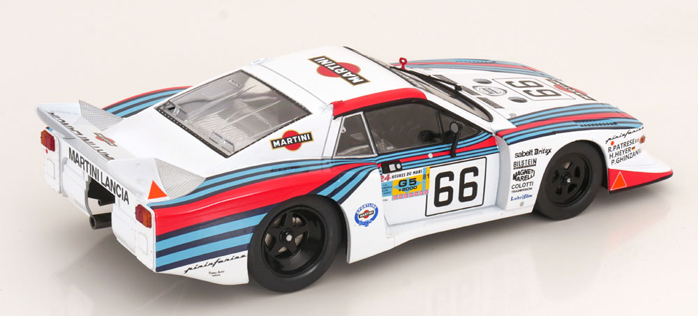 Miniature Lancia Beta Monte Carlo N°65 - 24H Du Mans 1981 - Best 1/43