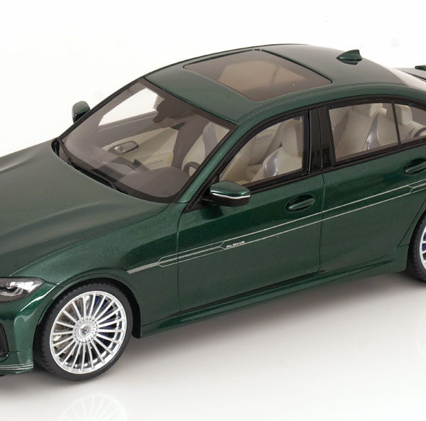 BMW Alpina B3 Biturbo Sedan 2019 Groen Metallic 1-18 GT Spirit (Resin)