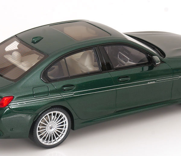 BMW Alpina B3 Biturbo Sedan 2019 Groen Metallic 1-18 GT Spirit (Resin)