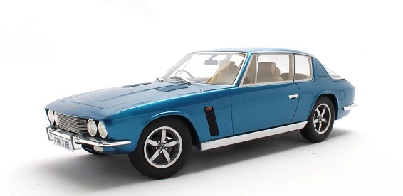 Jensen Interceptor MKIII 1972-1975 Blauw Metallic 1-18 Cult Scale Models (Resin)