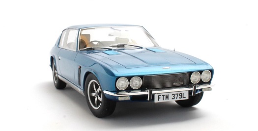 Jensen Interceptor MKIII 1972-1975 Blauw Metallic 1-18 Cult Scale Models (Resin)