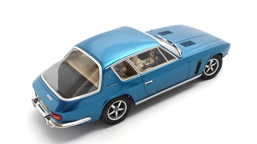 Jensen Interceptor MKIII 1972-1975 Blauw Metallic 1-18 Cult Scale Models (Resin)