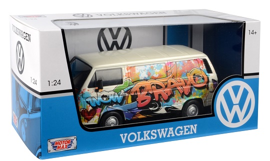 Volkswagen T3 1969 "Graffiti" 1-24 Motormax