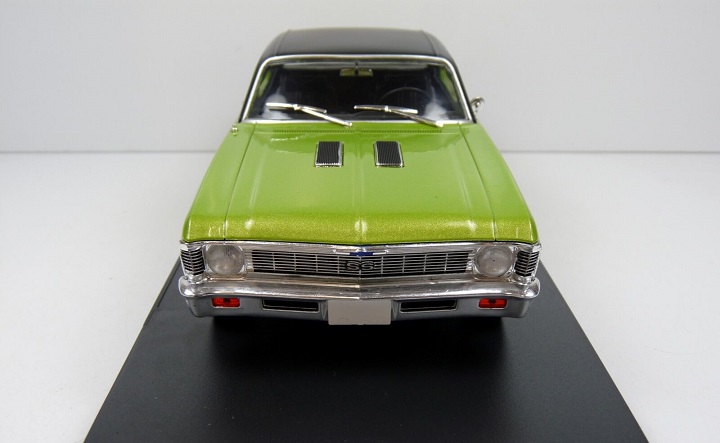Chevrolet Nova SS 1970 Groen Metallic 1-24 Altaya Amerikanen Collection