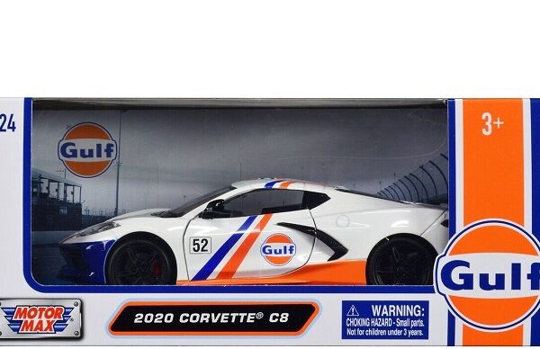 Chevrolet Corvette C8 #52 2020 "Gulf Livery" 1-24 Motormax