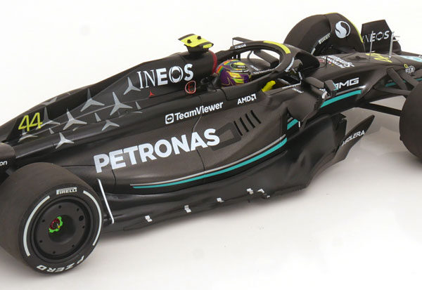 Mercedes-AMG W14 GP Bahrain 2023 L.Hamilton 1-18 Minichamps Limited 540 Pieces