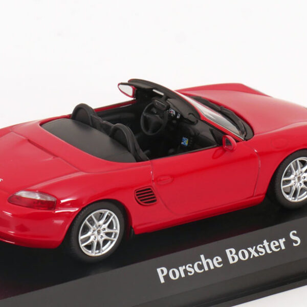 Porsche Boxter S 2002 Rood 1-43 Maxichamps