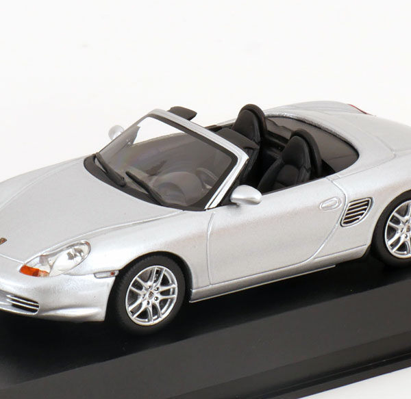 Porsche Boxter S 2002 Zilver 1-43 Maxichamps