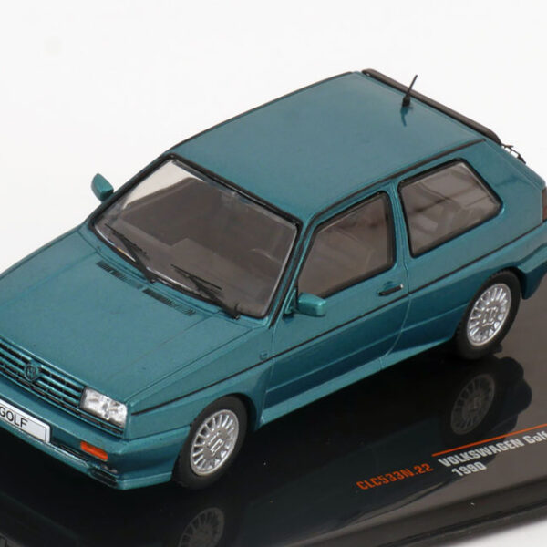 Volkswagen Golf II Rally G60 1990 Groen Metallic 1-43 Ixo Models