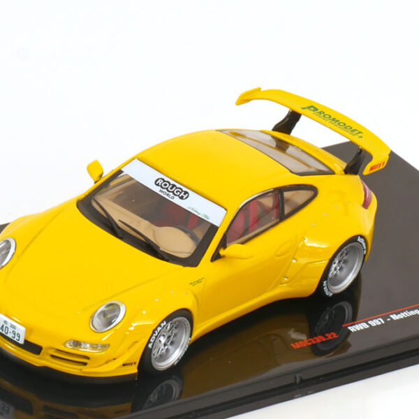 Porsche 911 (997) RWB Rauh-Welt Notting Hill Yellow 1:43 Ixo Models